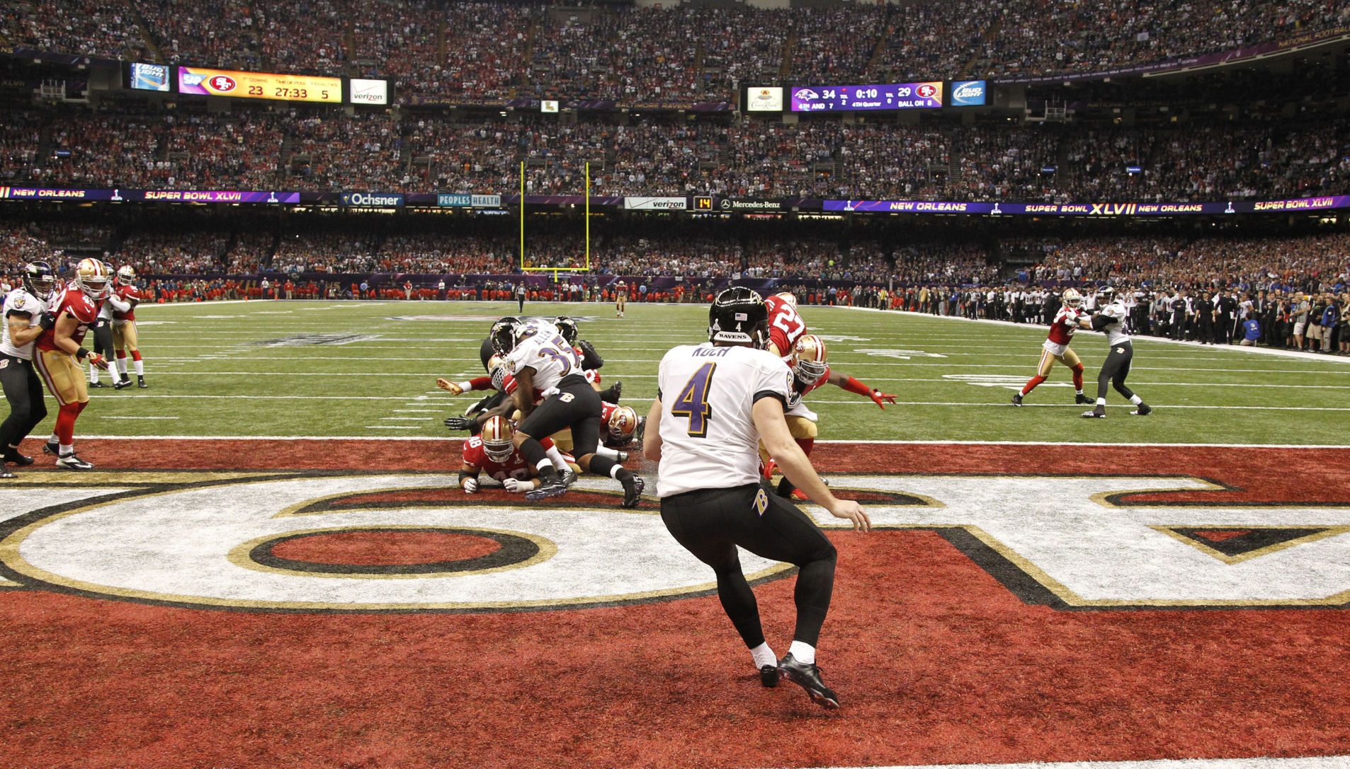 Super Bowl XLVII: Baltimore Ravens 34, San Francisco 49ers 31